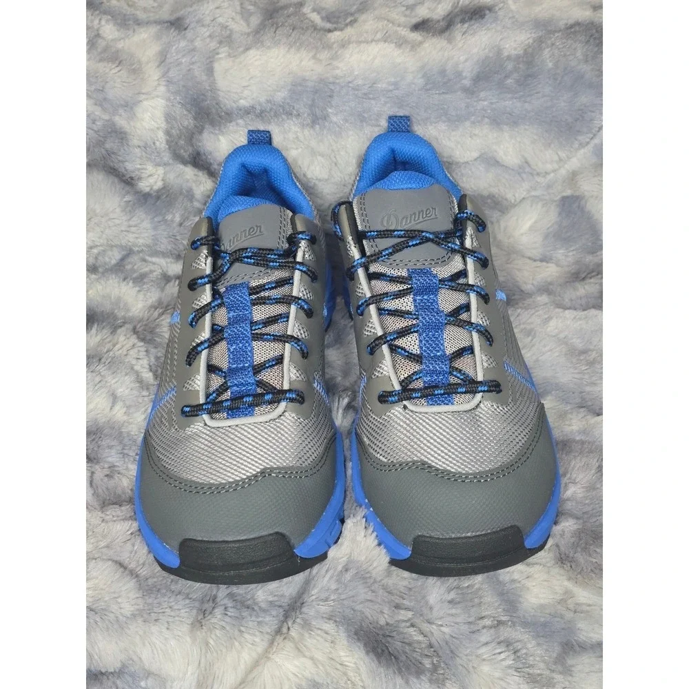 NWB Danner Womens Run‎ Time Gray Blue Work Shoes comp toe size 9.5